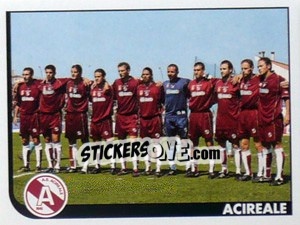 Cromo Squadra Acireale - Calciatori 2005-2006 - Panini