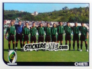 Figurina Squadra Chieti - Calciatori 2005-2006 - Panini