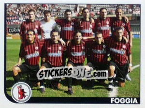 Cromo Squadra Foggia - Calciatori 2005-2006 - Panini