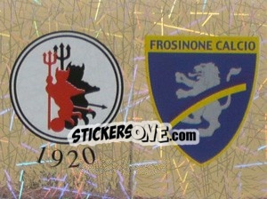 Sticker Scudetto Foggia/Frosinone (a/b) - Calciatori 2005-2006 n. 699 - Panini