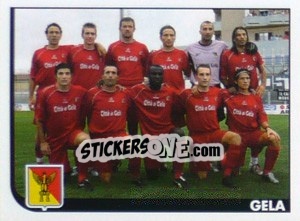 Sticker Squadra Gela