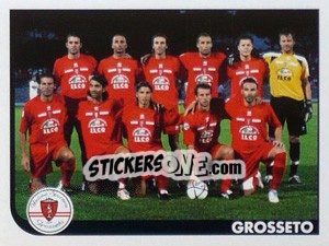 Cromo Squadra Grosseto - Calciatori 2005-2006 - Panini