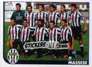 Cromo Squadra Massese - Calciatori 2005-2006 - Panini