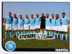 Cromo Squadra Napoli - Calciatori 2005-2006 n. 713 - Panini