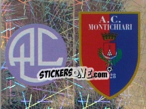 Sticker Scudetto Legnano/Montichiari (a/b) - Calciatori 2005-2006 n. 726 - Panini