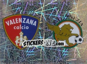 Sticker Scudetto Valenzana/Venezia (a/b) - Calciatori 2005-2006 n. 730 - Panini