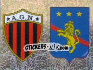 Sticker Scudetto Nocerina/Potenza (a/b) - Calciatori 2005-2006 - Panini