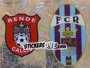 Sticker Scudetto Rende/Rieti (a/b) - Calciatori 2005-2006 n. 746 - Panini