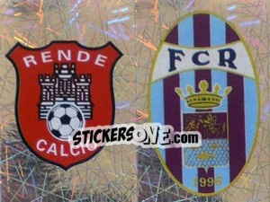 Figurina Scudetto Rende/Rieti (a/b)