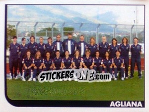 Cromo Squadra Agliana - Calciatori 2005-2006 - Panini