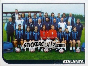 Cromo Squadra Atalanta - Calciatori 2005-2006 - Panini