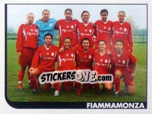 Figurina Squadra Flammamonza - Calciatori 2005-2006 - Panini