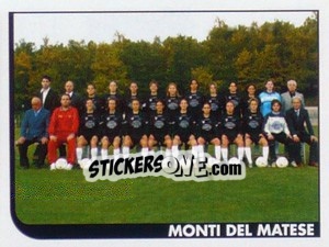 Sticker Squadra Monti Del Matese - Calciatori 2005-2006 n. 754 - Panini