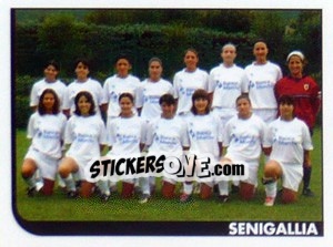 Figurina Squadra Senigallia - Calciatori 2005-2006 - Panini