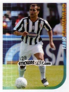 Sticker Fabio Cannavaro - Calciatori 2005-2006 n. 764 - Panini