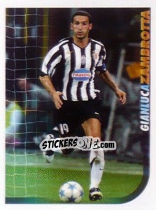 Sticker Gianluca Zambrotta - Calciatori 2005-2006 - Panini