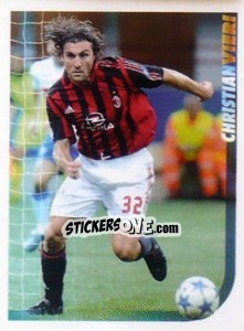 Figurina Christian Vieri - Calciatori 2005-2006 - Panini