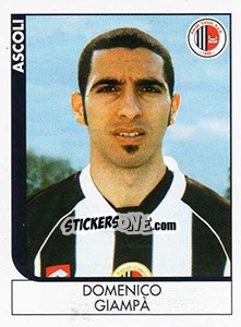 Sticker Domenico Giampà - Calciatori 2005-2006 n. A2 - Panini
