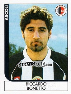 Sticker Riccardo Bonetto - Calciatori 2005-2006 n. A3 - Panini