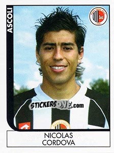 Sticker Nicolas Cordova - Calciatori 2005-2006 n. A4 - Panini