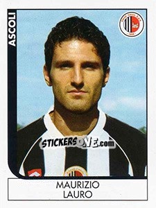 Sticker Maurizio Lauro - Calciatori 2005-2006 - Panini