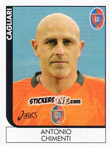 Figurina Antonio Chimenti - Calciatori 2005-2006 - Panini