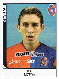 Figurina Joe Bizera - Calciatori 2005-2006 - Panini