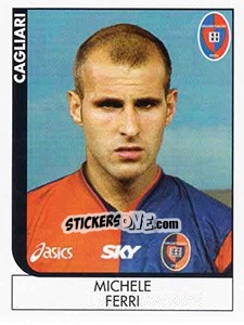 Sticker Michele Ferri - Calciatori 2005-2006 n. A11 - Panini