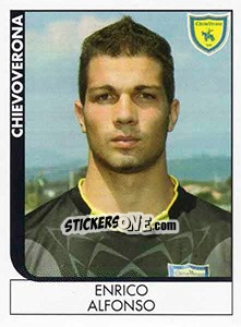 Sticker Enrico Alfonso - Calciatori 2005-2006 n. A13 - Panini
