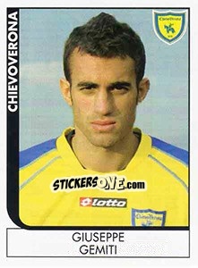 Sticker Giuseppe Gemiti - Calciatori 2005-2006 - Panini