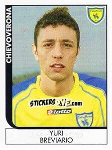 Sticker Yuri Breviario - Calciatori 2005-2006 n. A15 - Panini