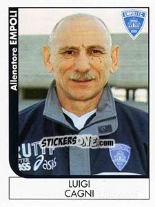 Figurina Luigi Cagni (Allenatore) - Calciatori 2005-2006 - Panini