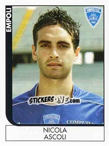 Sticker Nicola Ascoli - Calciatori 2005-2006 - Panini