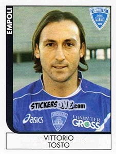 Sticker Vittorio Tosto - Calciatori 2005-2006 n. A21 - Panini