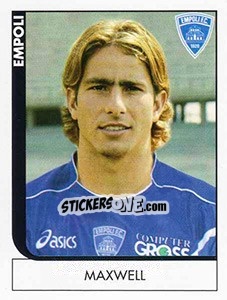 Sticker Maxwell - Calciatori 2005-2006 n. A22 - Panini