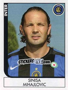 Sticker Sinisa Mihajlovic - Calciatori 2005-2006 - Panini
