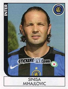 Sticker Sinisa Mihajlovic - Calciatori 2005-2006 n. A31 - Panini