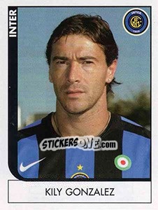 Sticker Kily Gonzalez - Calciatori 2005-2006 n. A32 - Panini