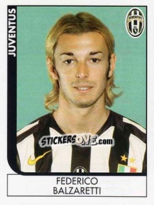 Sticker Federico Balzaretti - Calciatori 2005-2006 n. A36 - Panini