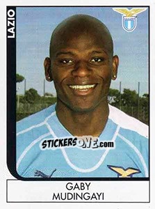 Sticker Gaby Mudingayi - Calciatori 2005-2006 - Panini