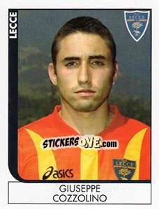Sticker Giuseppe Cozzolino - Calciatori 2005-2006 n. A45 - Panini