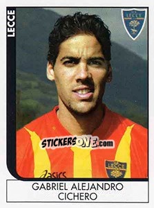 Sticker Gabriel Alejandro Cichero - Calciatori 2005-2006 n. A48 - Panini