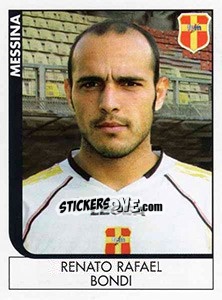 Sticker Renato Rafael Bondi - Calciatori 2005-2006 n. A59 - Panini