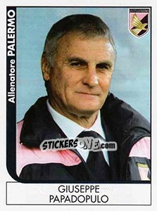 Figurina Giuseppe Papadopulo (Allenatore) - Calciatori 2005-2006 - Panini