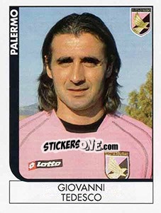 Sticker Giovanni Tedesco - Calciatori 2005-2006 - Panini