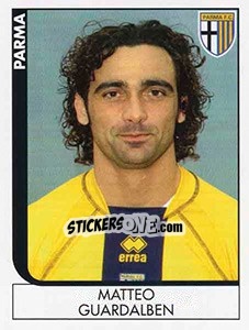 Sticker Matteo Guardalben - Calciatori 2005-2006 n. A70 - Panini