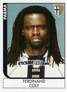 Sticker Ferdinand Coly - Calciatori 2005-2006 n. A73 - Panini