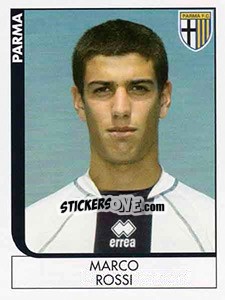 Figurina Marco Rossi - Calciatori 2005-2006 - Panini