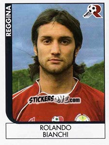 Sticker Rolando Bianchi - Calciatori 2005-2006 n. A77 - Panini