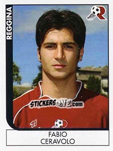Sticker Fabio Ceravolo - Calciatori 2005-2006 n. A78 - Panini
